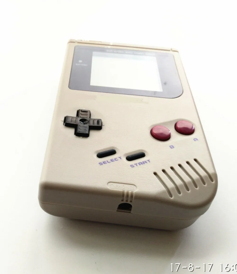 Профессионально Отремонтированная консоль GameBoy DMG GB + игровая карта серая