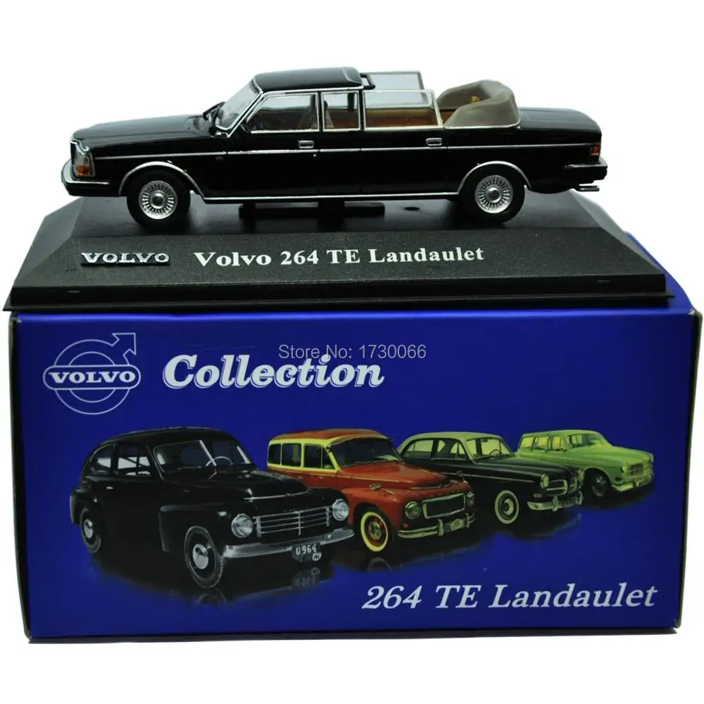 COLLECTION THE ATLAS MODEL CAR TOYS 1 43 EEITIONS VOLVO 264 TE Landaulet STATIC ALLOY s60