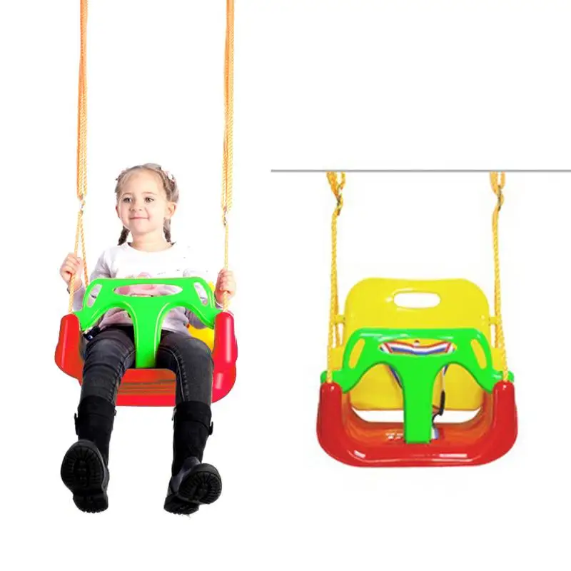 3 в 1 Детские садовые качели для детского сада Детская домашняя игрушка на открытом воздухе подвесная корзина игровая площадка качели - Цвет: Red