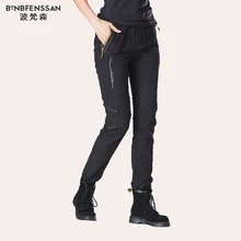 Женские уличные Брюки Теплые Зимние флисовые походные брюки водонепроницаемые ветрозащитные уличные брюки спортивные походные брюки 1816B