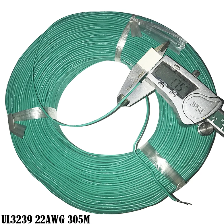 20AWG 22AWG UL3239 3kV 200C 5 метров оберточная луженая медная силиконовая резиновая Изолированная Многожильная оплетка светодиодный провод SR кабель Шнур