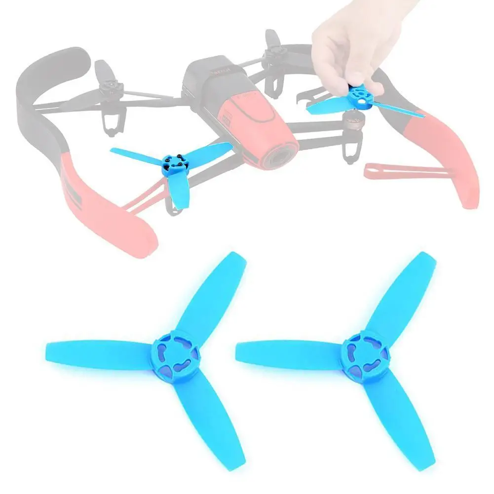 2 шт. пропеллеры с 3 листами опоры для Лопасти роторов CW + CCW Parrot Bebop Drone 0 аксессуары