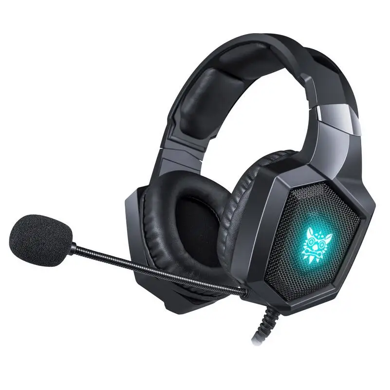 

(Sponsored Products) DASENLON Gaming Headset with RGB Lights and Microphone for Nintendo Switch PC Laptop Tablet Smart Phone