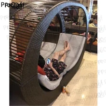 Ngryise 1 шт. набор ротанговая плетеная для гостинной кровати стула