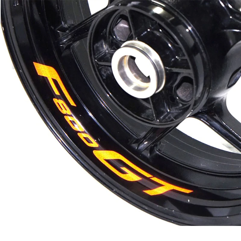 

Motorcycle Wheel Sticker Decal Reflective Rim Bike Motorcycle Suitable for BMW F800 GT