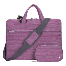 11 inch Laptop Bag Notebook Shoulder Messenger Bag Men Women Handbag Sleeve for (Suit Purple)