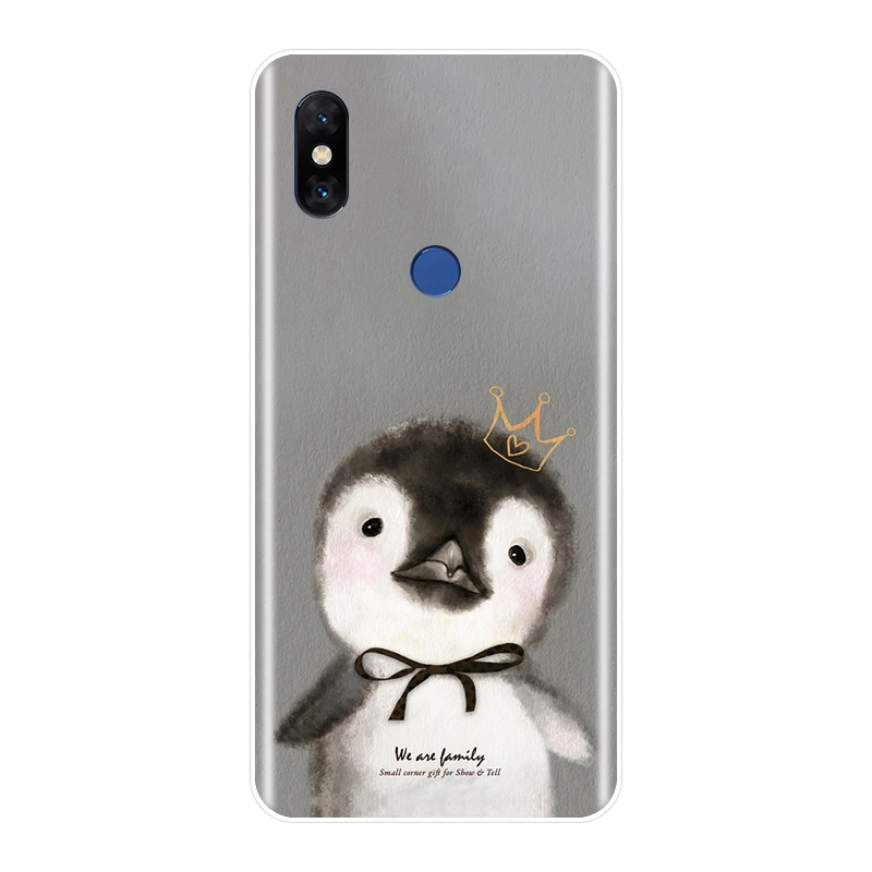 No.8 ТПУ розовая свинья кошка Медведь Кролик Альпака задняя крышка для Xiaomi mi Note mi x 1 2 2S 3 Мягкий силиконовый чехол для телефона для Xiaomi mi Max 1 2 3 - Цвет: No.8