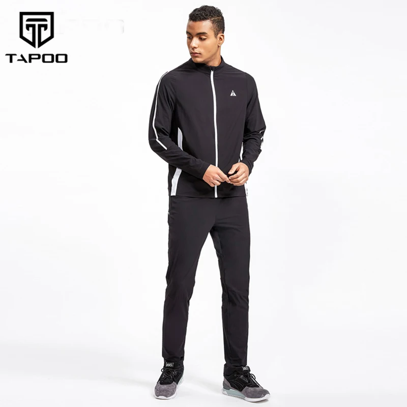 TATAPOO 2018 новые весенние мужские комплекты Повседневное костюм тонкий Песочник из