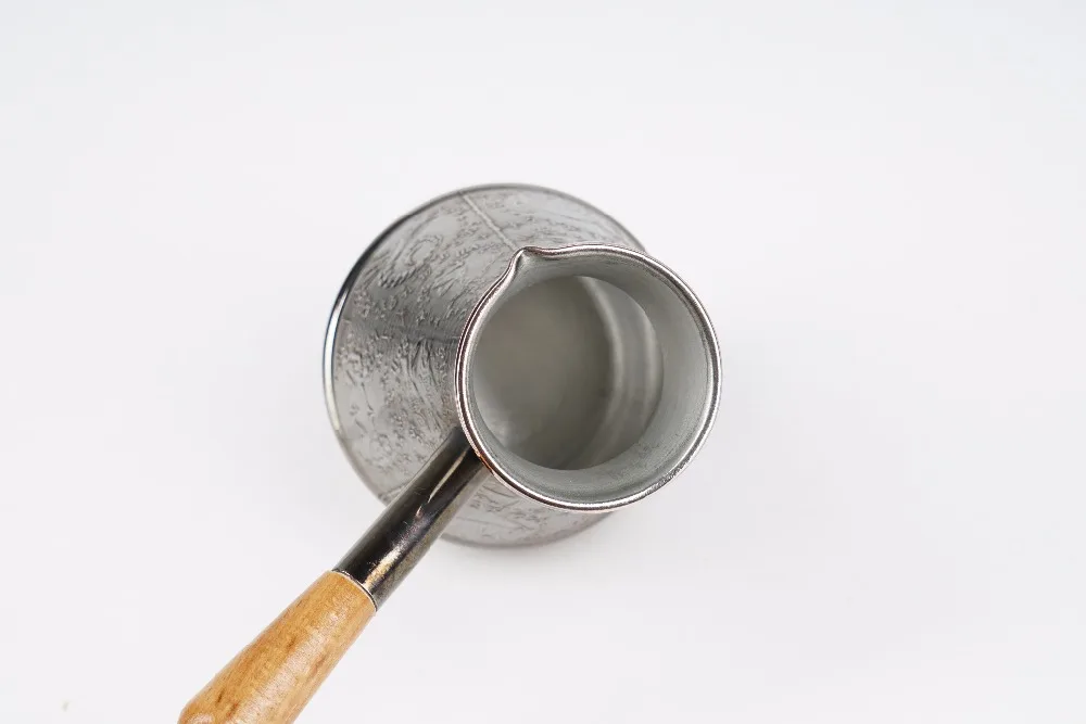 ТУРКА ДЛЯ КОФЕ медная с деревянной резной ручкой 380 мл.|copper kitchen utensils|gift giftsgifts children