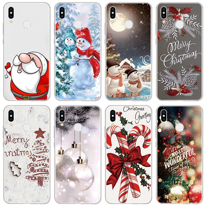 

Christmas Case for Huawei Honor 8X 9X Pro For Huawei Mate 20 10 30 Lite Pro Case FOR Huawei P20 P30 Pro P Smart Plus 2019 Capa