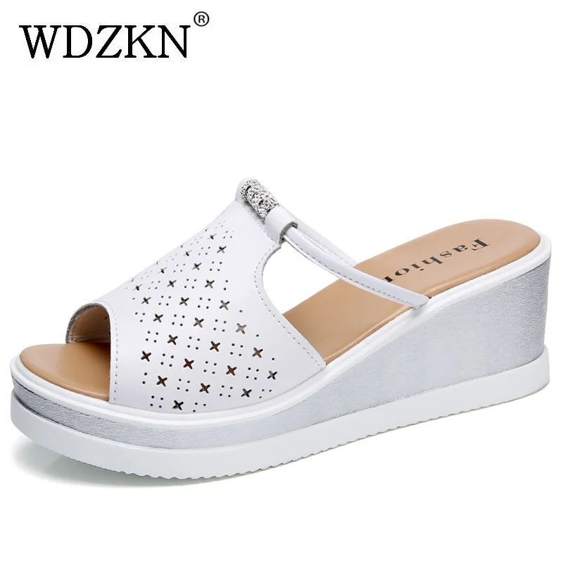 platform heels slippers