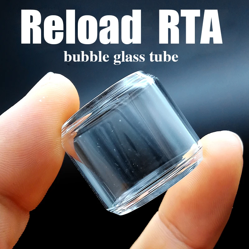 

Original vapesoon Replacement fatboy Glass Tube For Reload RTA tank bubble glass