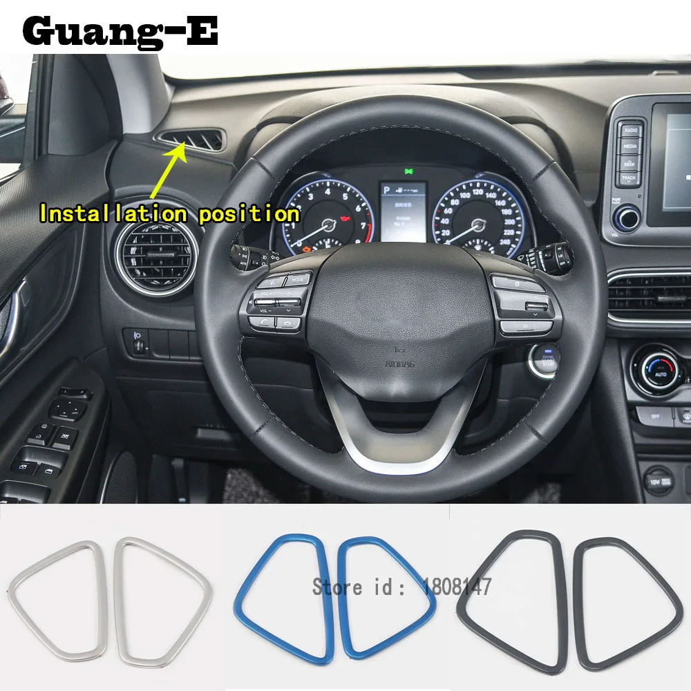 Для Hyundai Kona Encino Kauai 2017 2018 2019 2020 автомобильный Кондиционер Выход вентиляционное