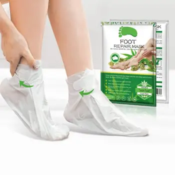 

2pcs/1pair Dead Skin Remover Feet Mask Exfoliating Foot Mask Socks for Pedicure Peeling Foot Skin Care