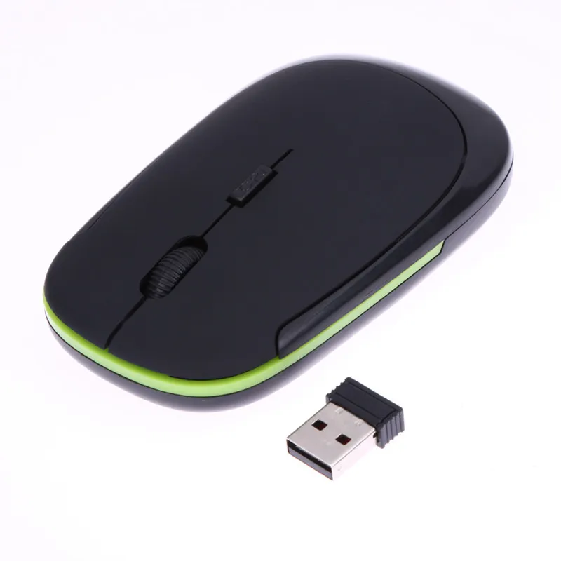 

Mini Ultra-Slim 2.4GHz Receiver 1600DPI 10M USB Wireless Optical Mouse Mice For Macbook PC Laptop Desktop Mouse Gadgets