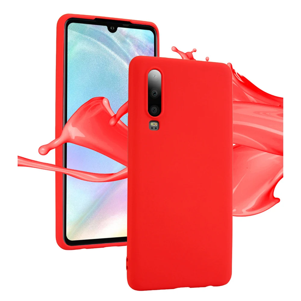 Мягкий жидкий силиконовый чехол для huawei P30 P20 mate 20 lite Pro Nova 3 4 Honor 8X 8A Y5 Y6 Y7 P Smart Plus 2019 |