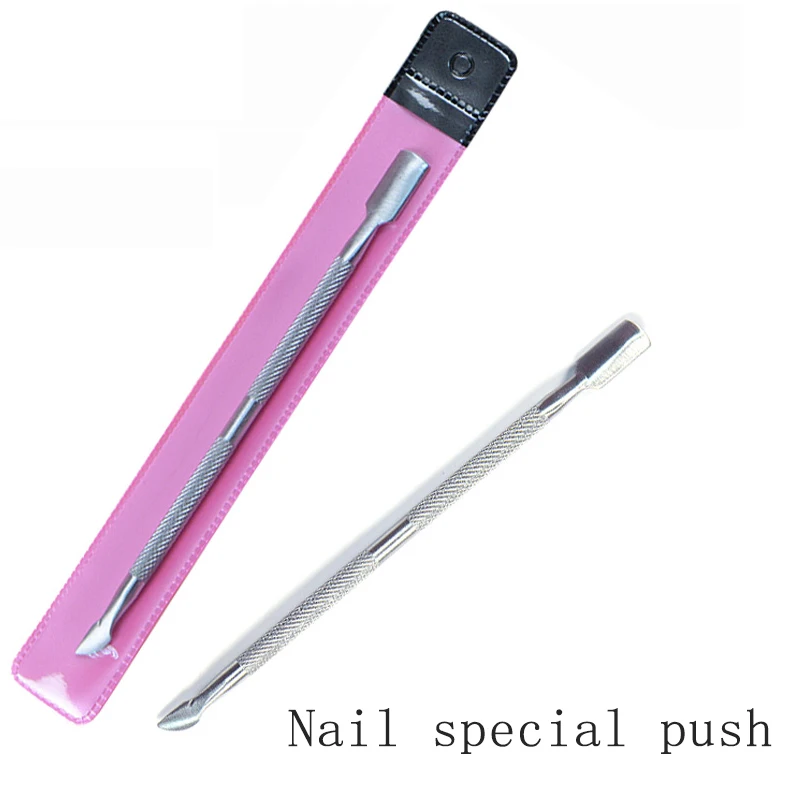 

Double Sided Nail Cuticle Pusher Finger Dead Skin Remover Stainless Steel Cleaner Manicure Nail Art Pedicure Tool