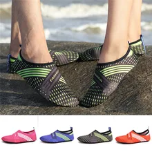 Для мужчин женские носки бассейн для йоги пляжные танцы плавание slip on Surf воды обувь силиконовые шнурки эластичные Спортивная обувь модные дышащие 01