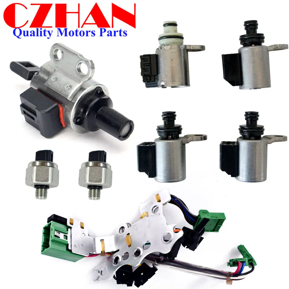 33420XX1 Transmission Solenoid Kit w/harness stepper sensor For Nissan