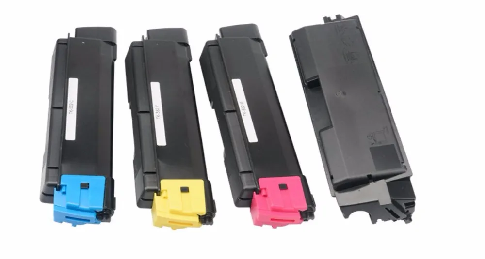 4pc premium color TK580 TK581 TK583 Laser Toner Cartridge Set compatible for Kyocera FS-C5150DN copier toner TK-581 | Компьютеры и