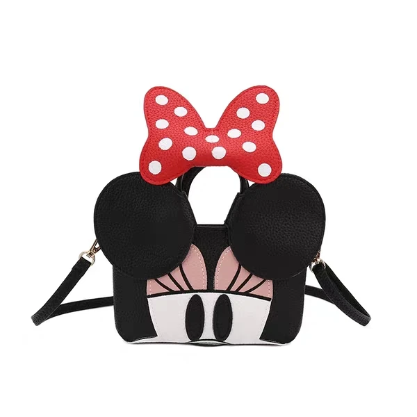 

2019 Women Messenger Bag Minnie Mickey Bag PU Leather Handbags Ladies Cartoon Bag Feminina Bolsa Female Handbag