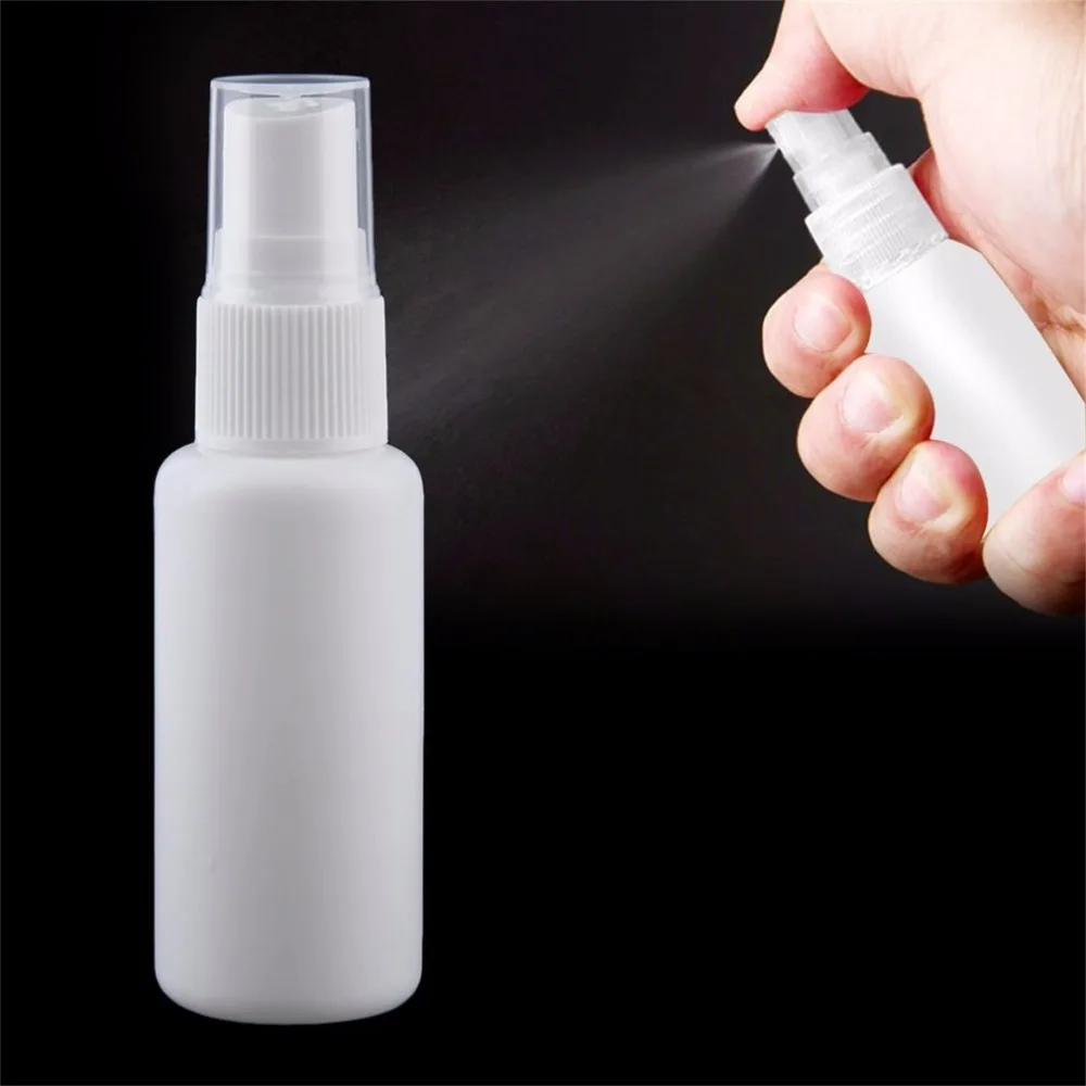 

5pcs 30ml Travel White Plastic Perfume Atomizer Empty Small Spray Bottle