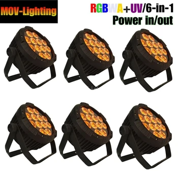 

12x18w RGBWA UV 6in1 indoor Led Par Can IP20 Stage DJ Lights