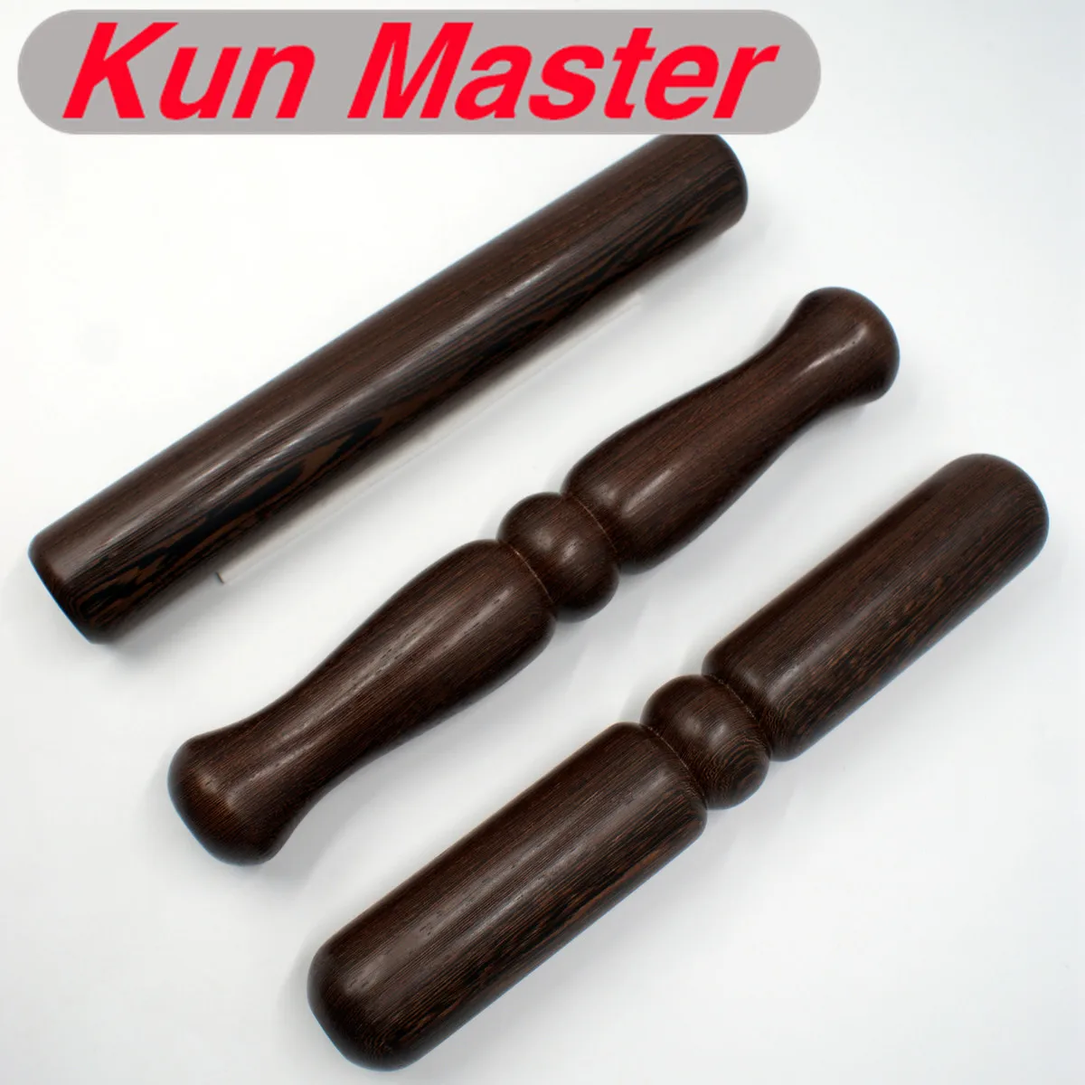 

Natural Polished Smooth Not Paint Tai Chi Stick Wenge Wood Tai Chi Ruler Tai Chi Ban Diameter 50mm Length 33CM