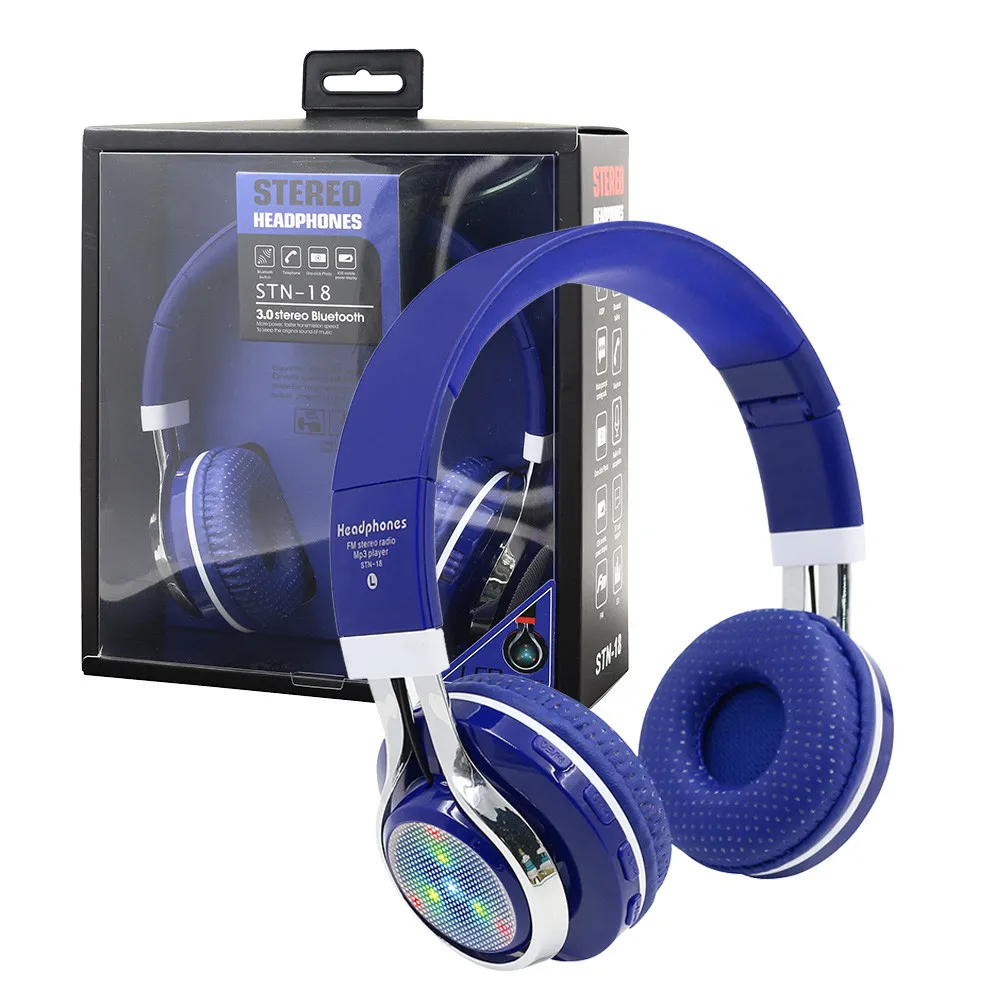 Wireless Headphones Bluetooth 4.1 Headset Noise Cancelling Earphone And Radio Support Earphones For PC/PS4/ Laptop