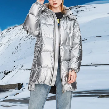 

2018 new winter and autumn women down coat jackets