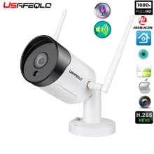 USAFEQLO HD 1080P Wifi домашняя ip-камера безопасности беспроводная камера наблюдения с ночным видением двухстороннее аудио Водонепроницаемая Onvif