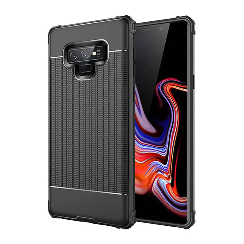Ультратонкий черный чехол в деловом стиле для Samsung NOTE 9 защитный мобильного