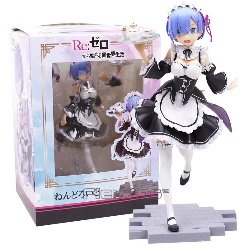 

Anime Re Life in a different world from zero Rem Servant Girl Ver. 1/7 Scale PVC Figure Collectible Model Toy 22cm
