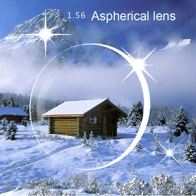 

1.56 Aspherical Lens Hyperopia lens&Reading lens Prescription Lenses Anti-Fatigue Computer clear lens lente hipermetropia EV0845