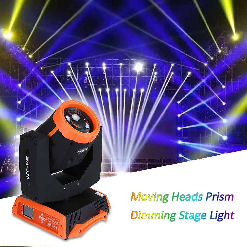 230 Вт RGBW DMX512 движущиеся головки дискотечный сценический светильник с