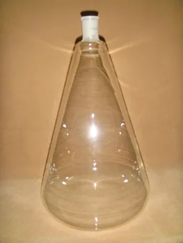 

5000ML,Glass Erlenmeyer Flask,glass conical flask,neck 24/29,Lab glassware Flask