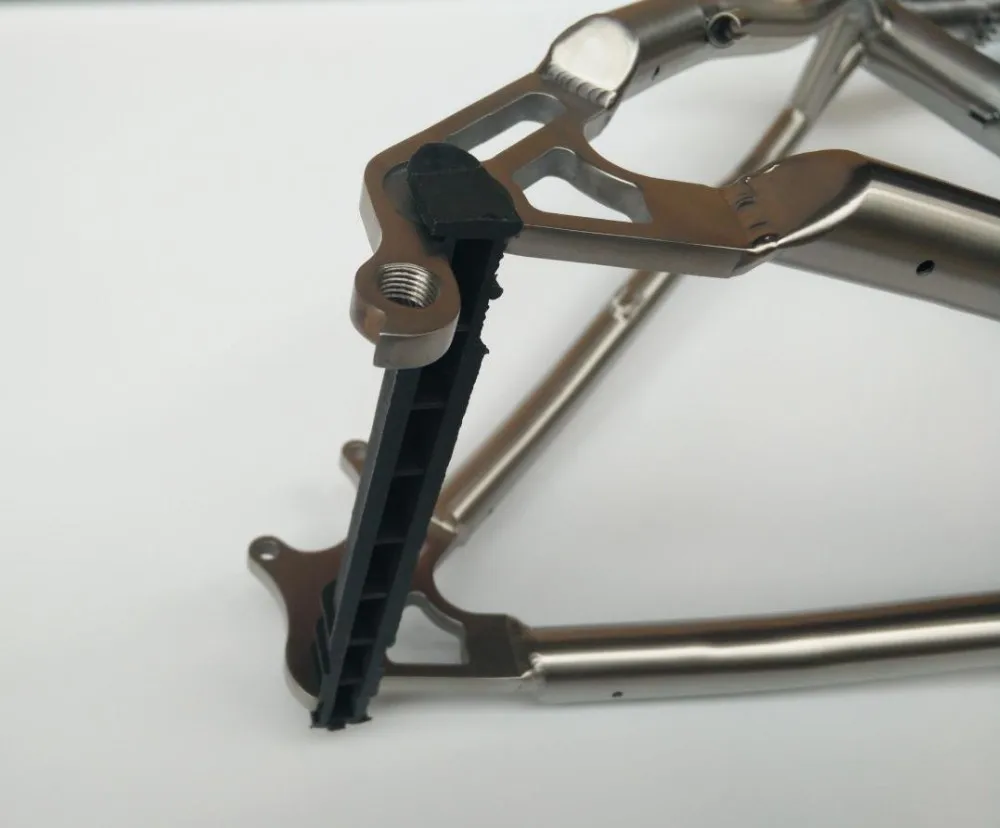Discount Hot selling  Disc brakes  Titanium  frame  Kalosse  27.5*17 inch  frame  Titanium   MTB frame  Mountain bike 27.5er 14
