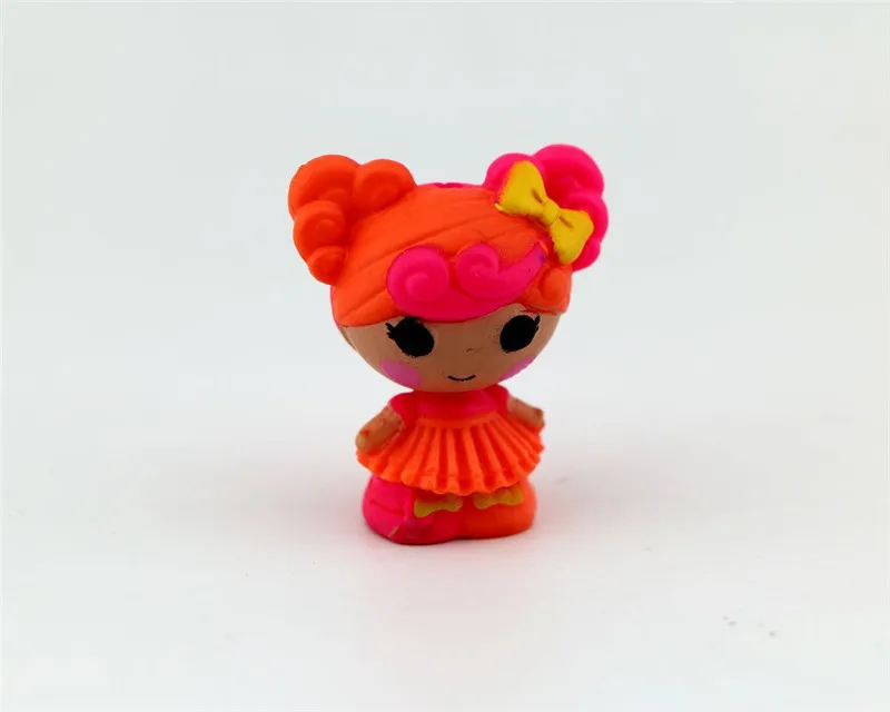 50 шт./лот MGA мини куклы Lalaloopsy 3 см для девочек игрушка игровой домик каждая уникальная экшн Коллекция фигурка Boneca игрушки