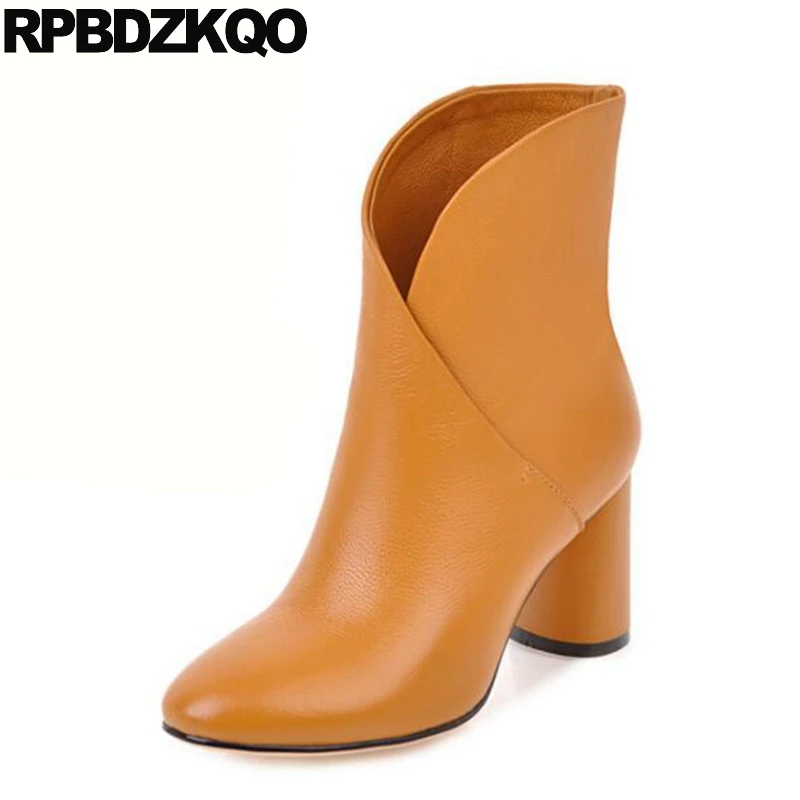 square toe short heels