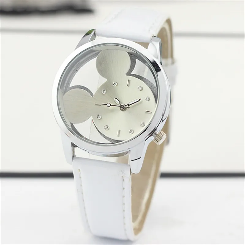 

Women Watch Gray cat pattern Leather Quartz Watch Women Watches Lovers Unisex Casual Ladies Wrist Watch 2019 Clock Relogio Femin