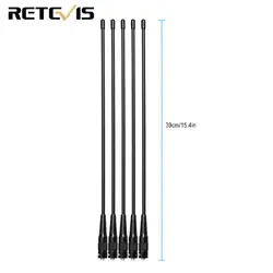 5 шт антенна Retevis RHD-771 SMA-F УКВ для Baofeng UV-5R H777 RT-5R Kenwood радио Walkie Talkie C9030A