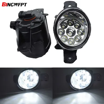 

2 Pcs/Set Car-styling Front bumper light fog lamps For NISSAN QASHQAI / QASHQAI +2 (J10, JJ10) 2007-2012 26150-89905