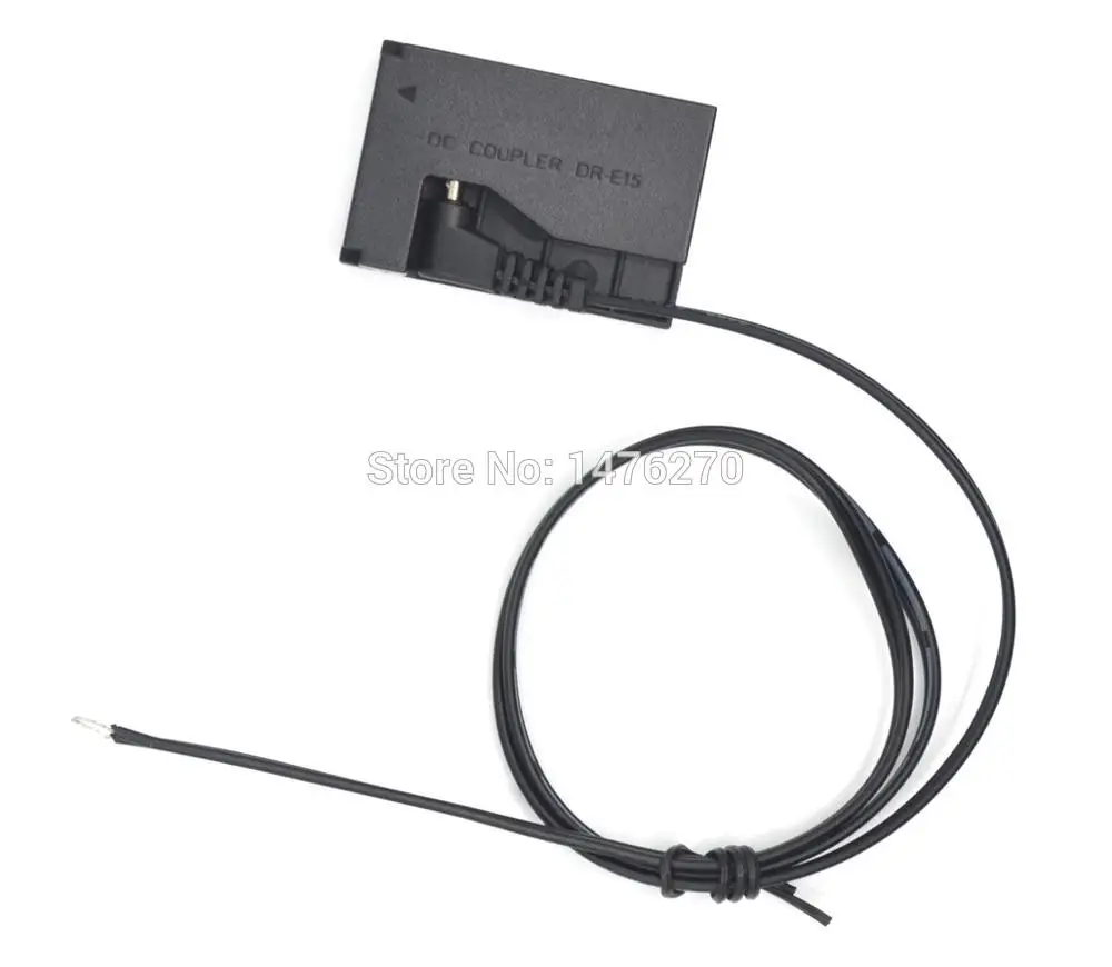 

DR E15 DR-E15 DC Coupler LP-E12 LPE12 dummy battery+DC Cable fit power for ACK-E15 Canon EOS-100D EOS 100D kiss x7 Rebel SL1