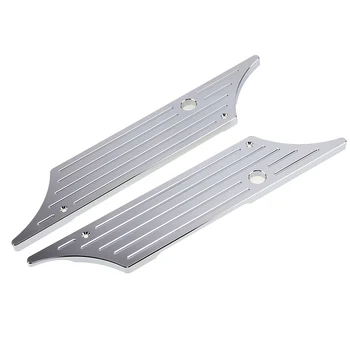 

Motorcycle Parts Chrome Edge Cut CNC Billet Hard Saddlebag Latch Cover for Harley Sportsters Dynas Motocross Hard Saddle Bags