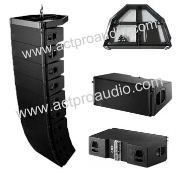 

J8 double 12 inch line array speakker double 18 inch subwoofer outdoors active line array speaker system