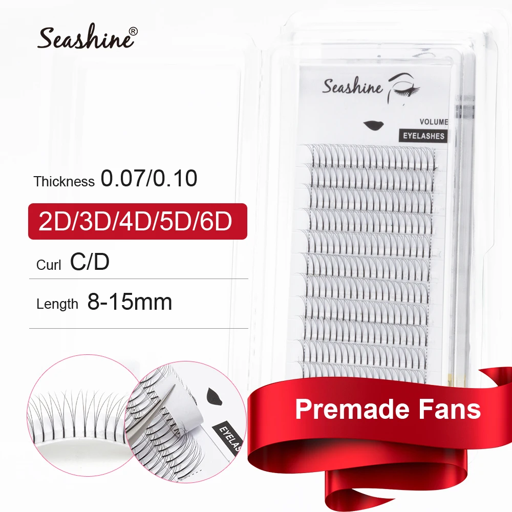 Ресницы для наращивания Seashine 2D 3D 4D 5D 6D