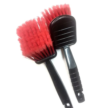 

Car Wheel Brush Washing Vehicle Car Tire Rim Cleaning Handle Brush Tool For Car Motorcycle Bike Truck Wheels