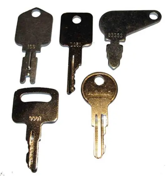 for TORNADO HEAVY EQUIPMENT PARTS forJLG Heavy Equipment/Construction Ignition Key Set (5 Keys) | Автомобили и мотоциклы