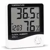 HTC-1 Digital Thermometer Hygrometer LCD Electronic Temperature Humidity Meter Weather Station With Alarm Clock Indoor Room Work ► Photo 2/6