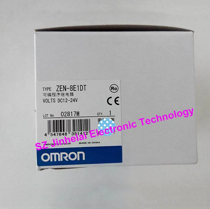 

100%New and original ZEN-8E1DT OMRON Programmable relay DC12-24V